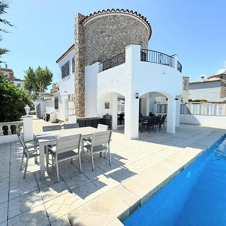 Villa 150-empurialola- Preciosa Casa Con Piscina Y Amarre En Empuriabrava